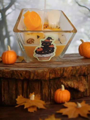 Vela de Pastel de Calabaza